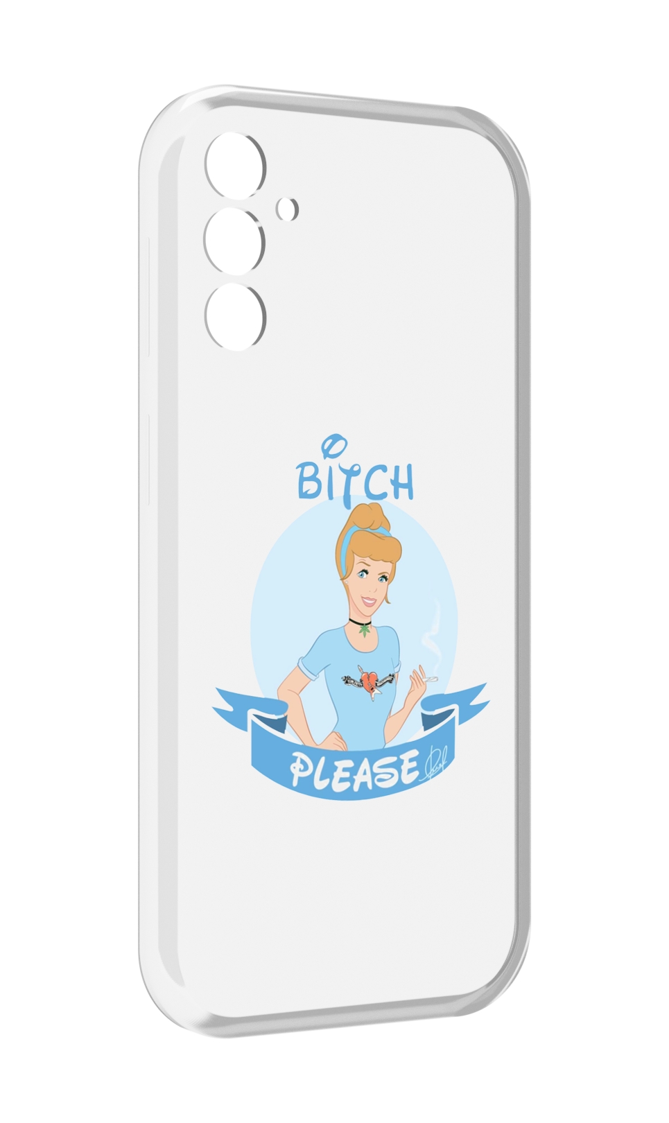 

Чехол MyPads принцесса-эльза женский для Samsung Galaxy M13, Прозрачный, Tocco