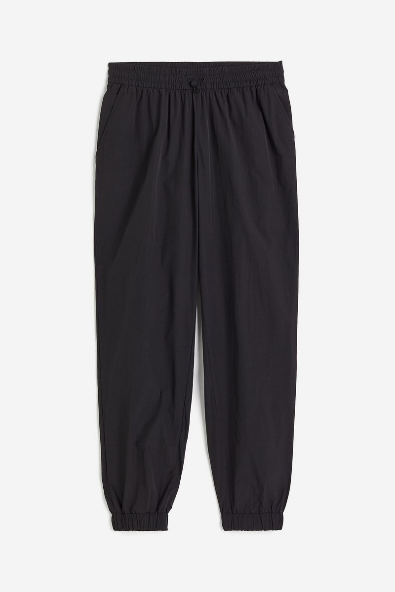 

Брюки женские H&M 1214464 черные XXL, Черный, 1214464
