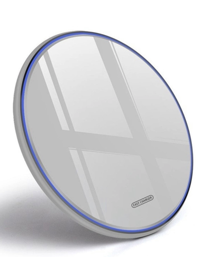 

Беспроводная зарядка с подсветкой для iPhone и Android 15W Wireless Charge