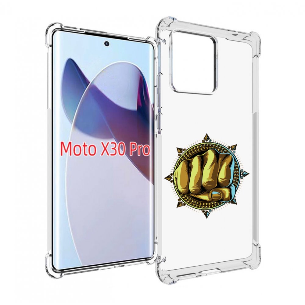 

Чехол MyPads кулак для Motorola Moto X30 Pro, Прозрачный, Tocco