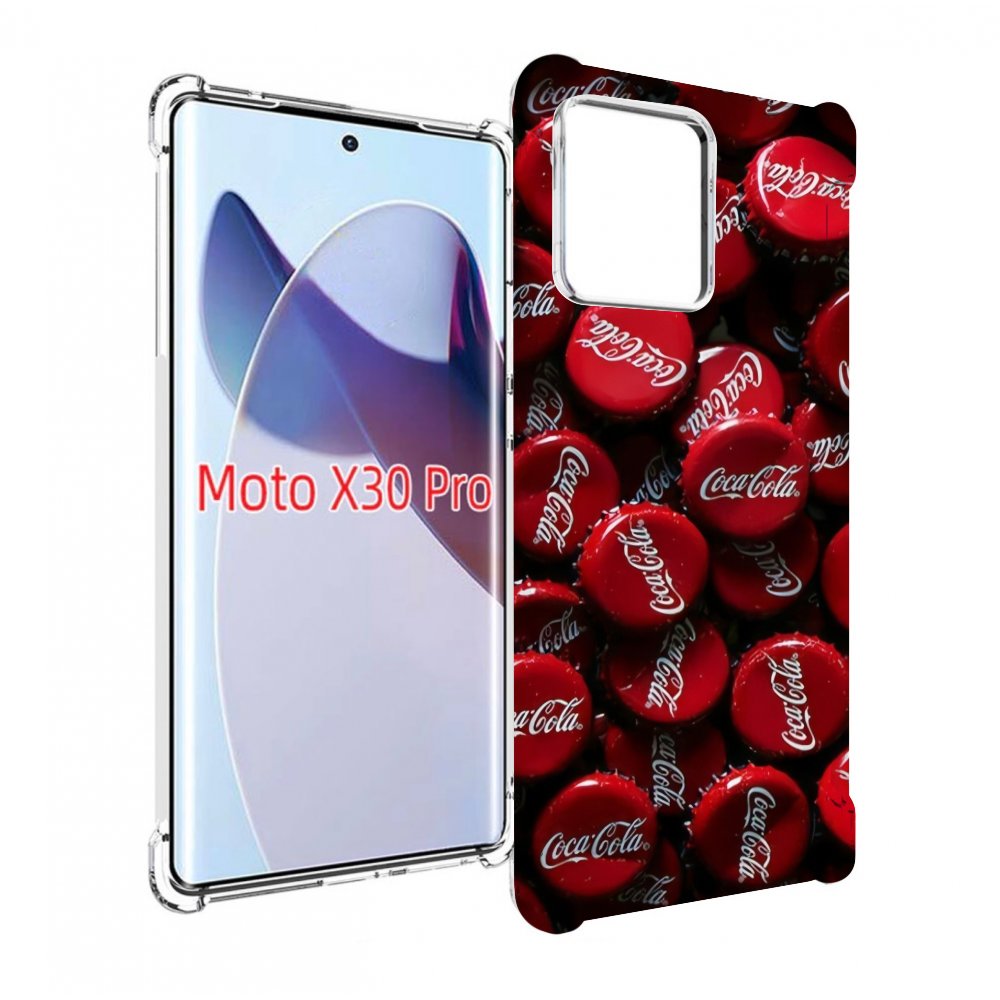 

Чехол MyPads крышки от кокаколы для Motorola Moto X30 Pro, Прозрачный, Tocco