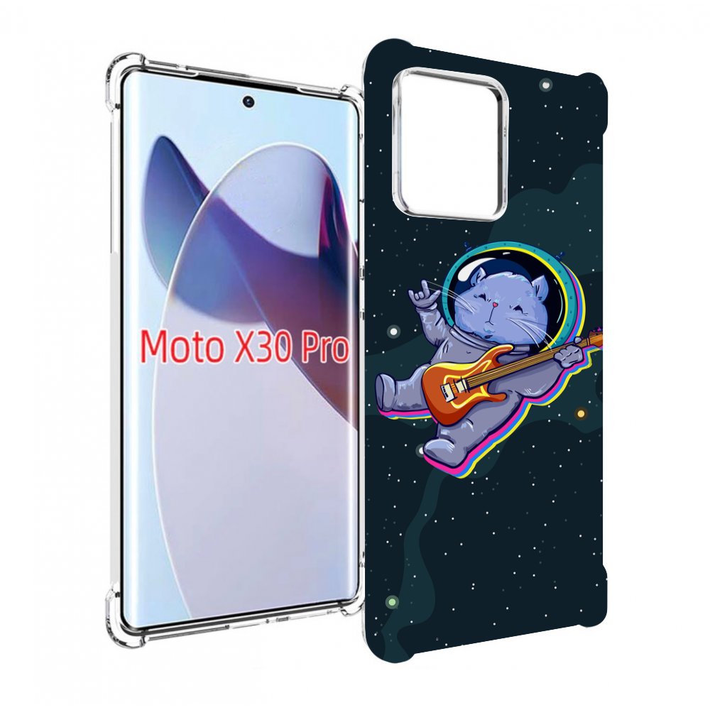 

Чехол MyPads крутой-хомяк-в-космосе для Motorola Moto X30 Pro, Прозрачный, Tocco