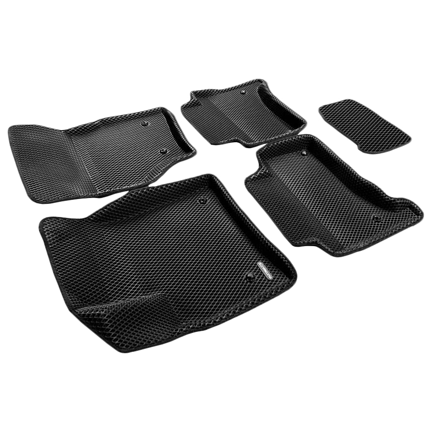 фото Euromat коврики в салон eva 3d euro-std porsche cayenne /vw touareg em3deva-004100