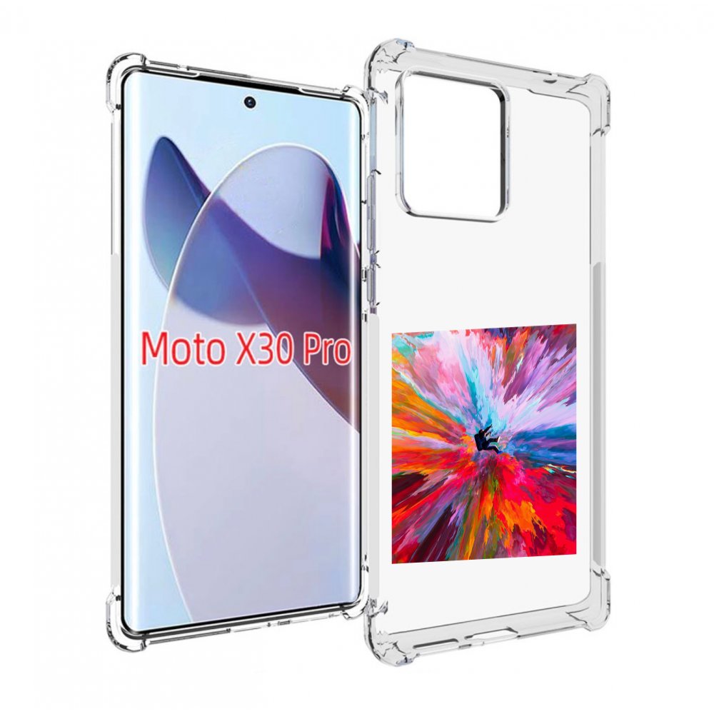 

Чехол MyPads красочный астранавт для Motorola Moto X30 Pro, Прозрачный, Tocco