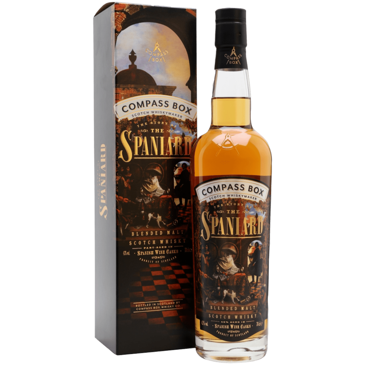 

Виски Compass Box The Story Of The Spaniard Blended Malt 0,7 л в подарочной упаковке