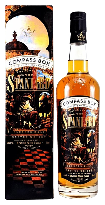 фото Виски compass box the story of the spaniard blended malt scotch whisky compass box whisky