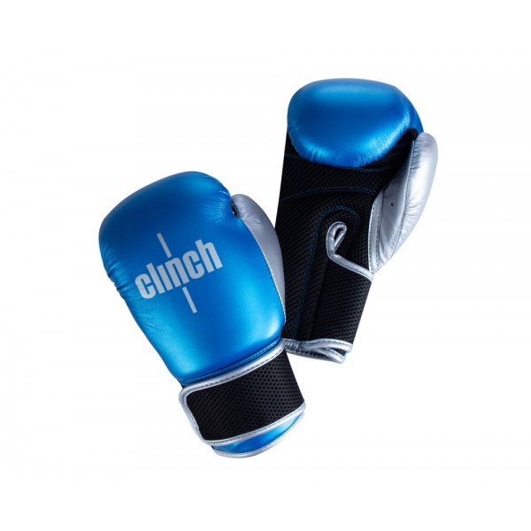 

ПЕРЧАТКИ БОКСЕРСКИЕ CLINCH KIDS СИНЕ-СЕРЕБРИСТЫЕ C127, Серебристый;синий, KIDS C127