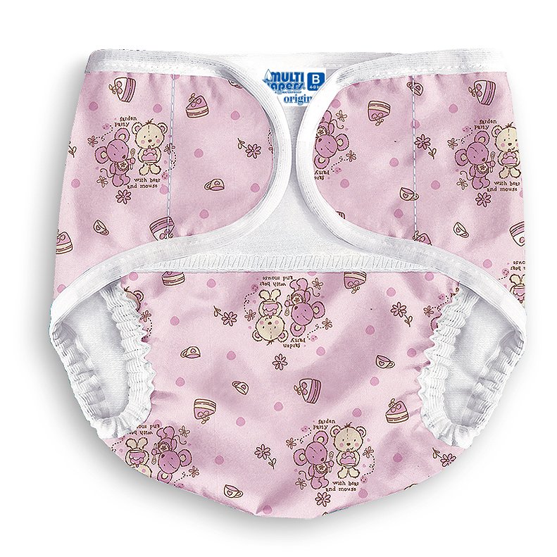 фото Многоразовые подгузники multi diapers original с карманом для смен. вкладыша, р.с 7-18 кг multi-diapers