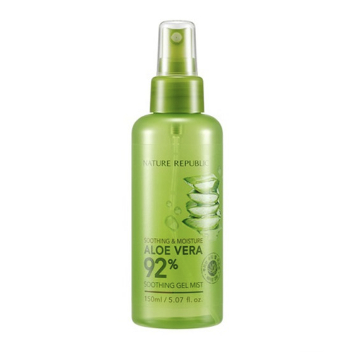 

Гель-мист для лица Nature Republic Soothing & Moisture Aloe Vera 92% Soothing 155 мл, Мист для лица