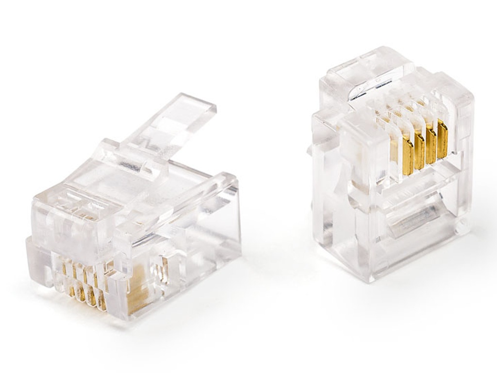 

Коннектор ATcom RJ12 АТ2419 - 100шт, Прозрачный, RJ12 АТ2419