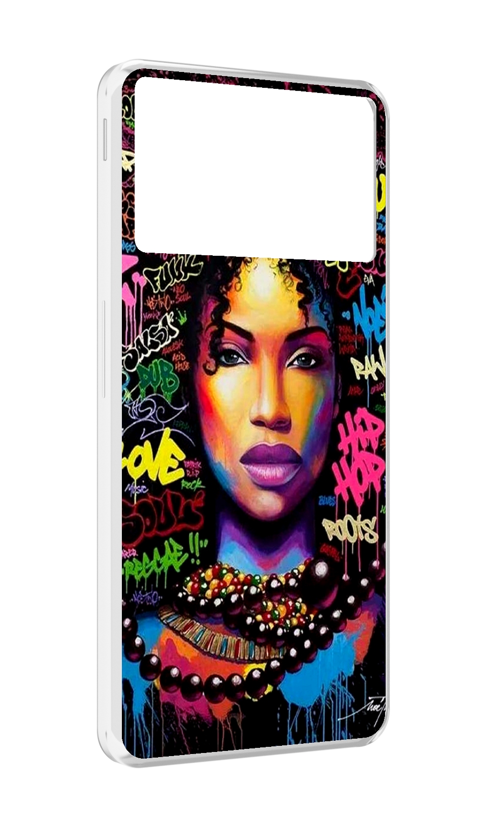 

Чехол MyPads девушка-в-граффити женский для ZTE Nubia Z40S Pro, Прозрачный, Tocco