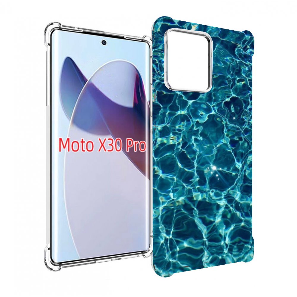 

Чехол MyPads красивая голубая вода для Motorola Moto X30 Pro, Прозрачный, Tocco