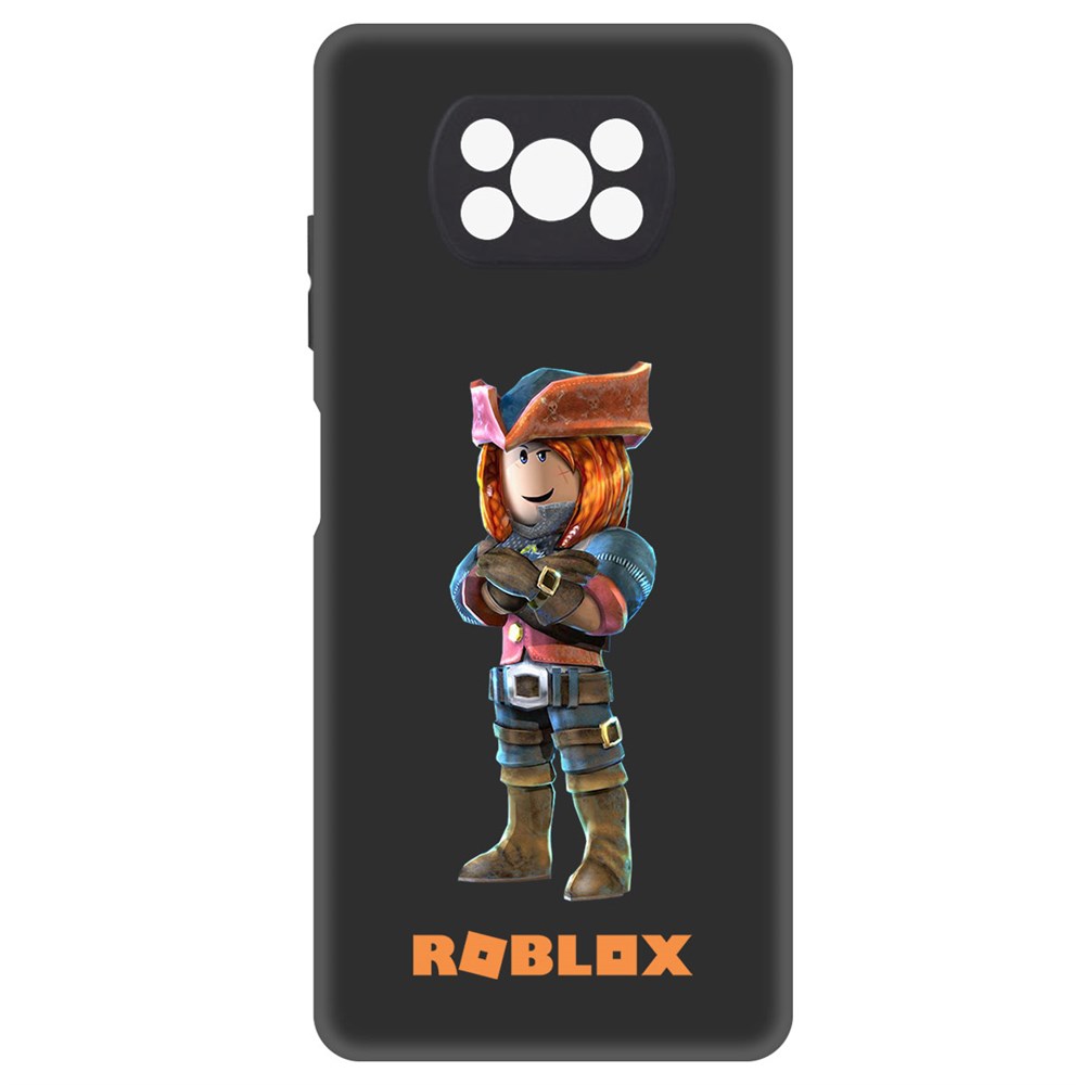 

Чехол-накладка Софт Roblox-Эзебель для Xiaomi Poco X3, Черный
