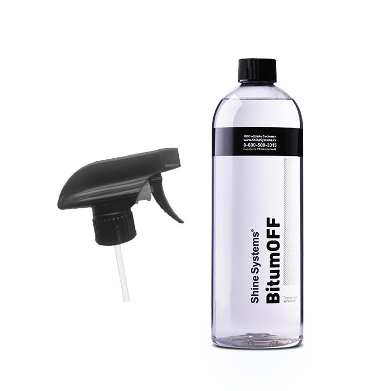 

Набор, ShineSystems, Bitumoff Kit - Bitumoff 750ml + Trigger, Bitumoff