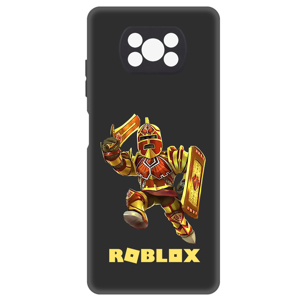 

Чехол-накладка Софт Roblox-Рэдклифф для Xiaomi Poco X3, Черный