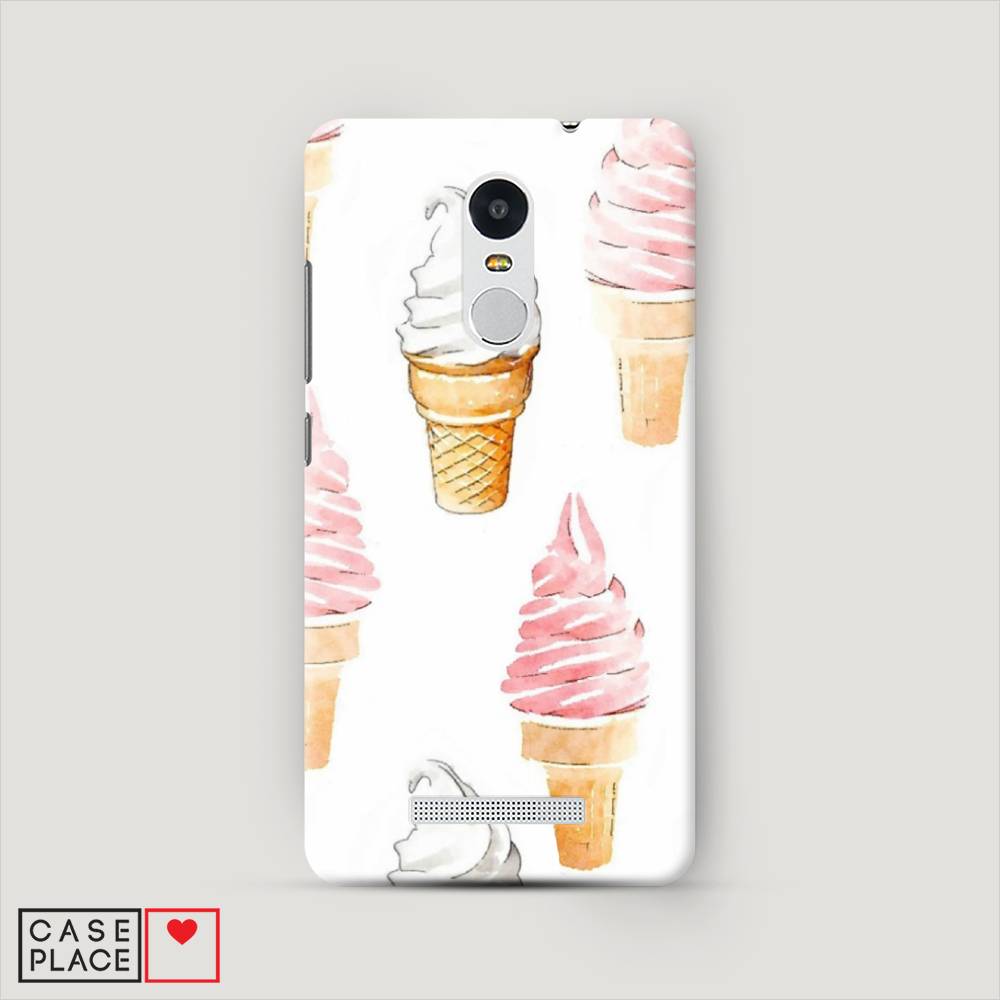 

Пластиковый чехол "Нарисованное мороженое" на Xiaomi Redmi Note 3