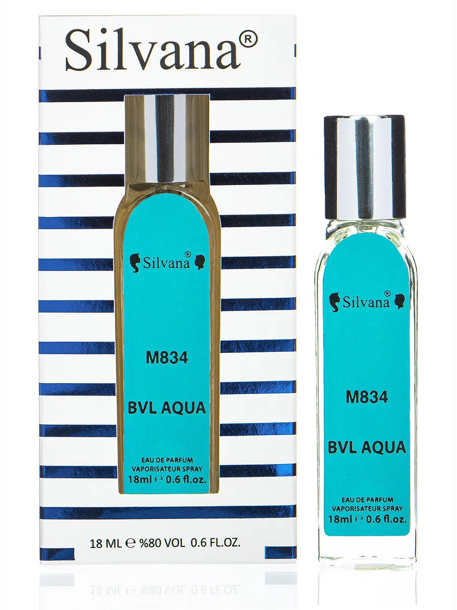 

Парфюмерная вода Silvana M834 BVL AQUA 18 мл, M834 BVL AQUA