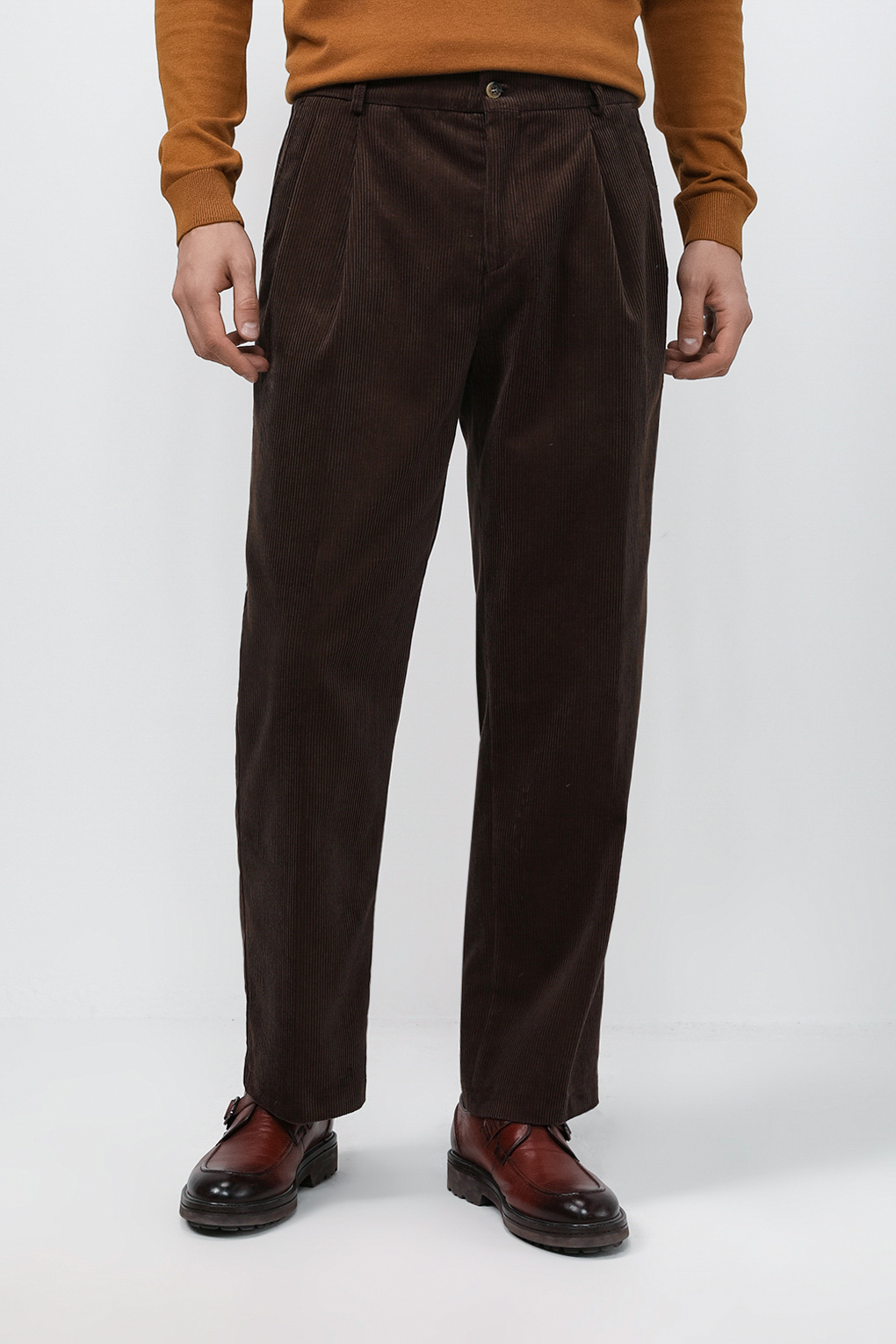 Спортивные брюки мужские MARCO DI RADI MDR23082313-010 коричневые S