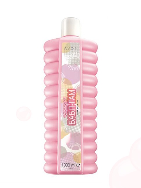

Пена для ванн с ароматом бабл-гам AVON 1000 мл, 1000PBG