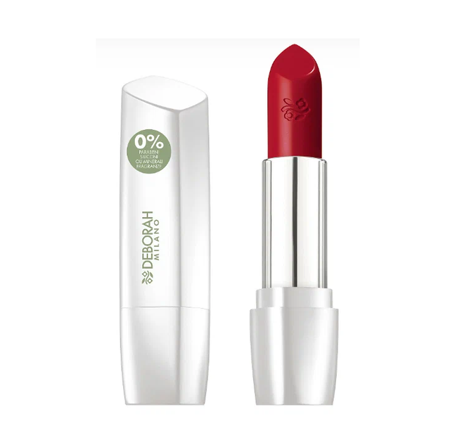 Помада для губ Deborah Milano Formula Pura Lipstick, тон 10 Огнено-красный, 4,4г