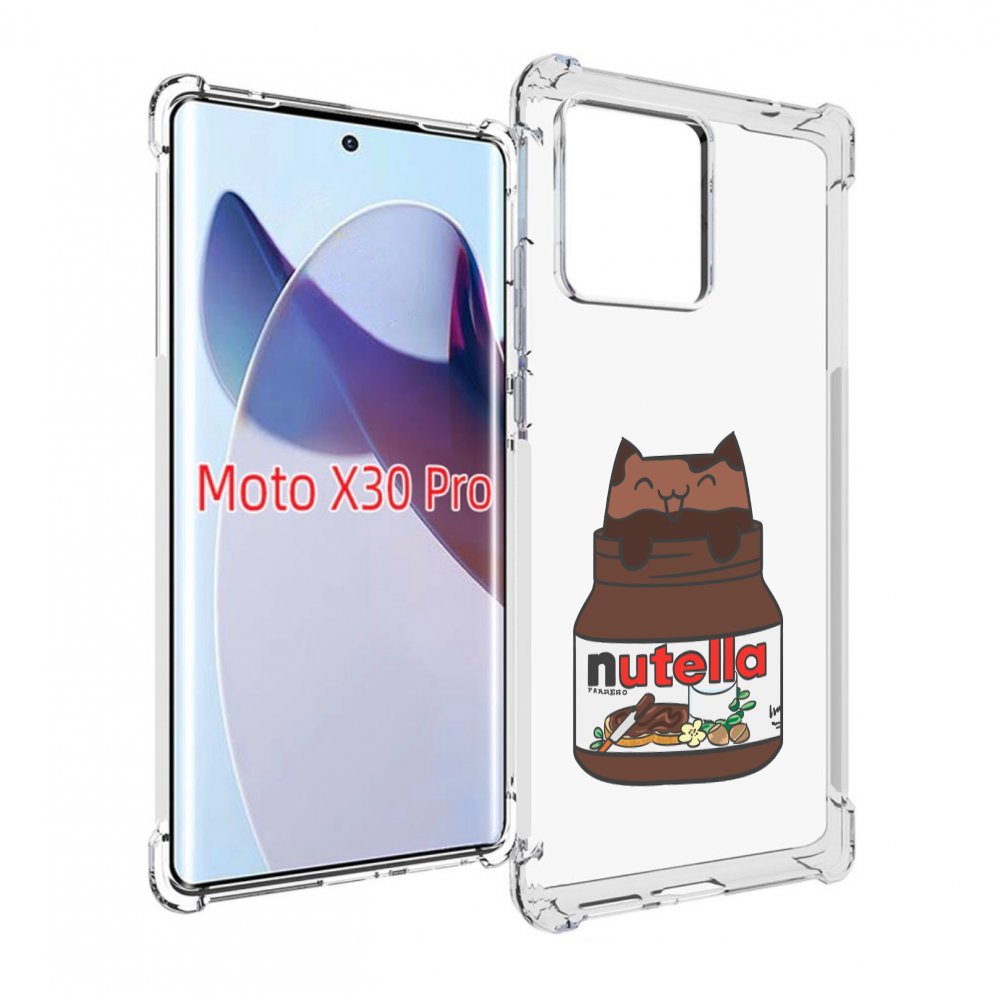 

Чехол MyPads кошечка-в-нутелле для Motorola Moto X30 Pro, Прозрачный, Tocco