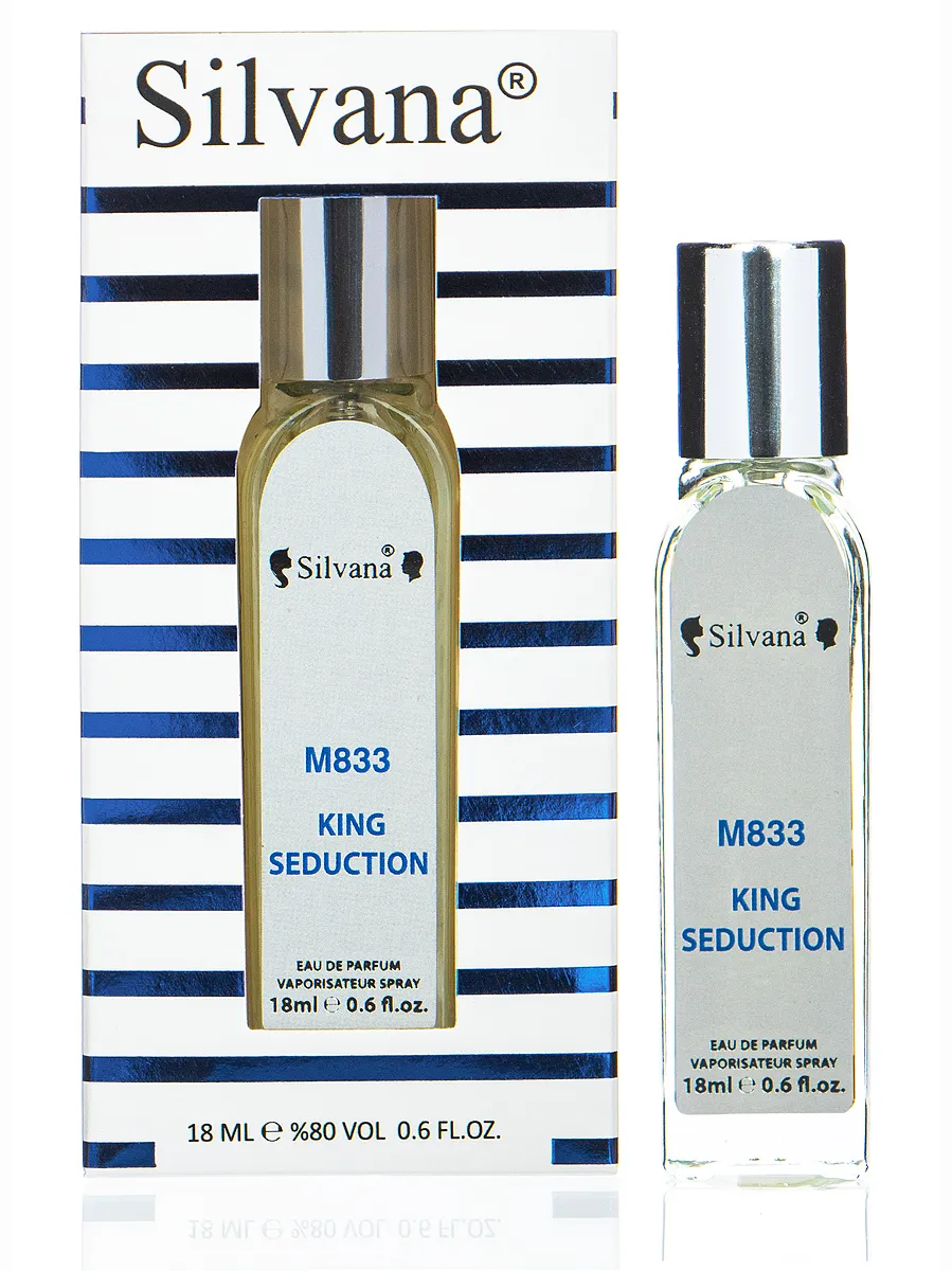 

Парфюмерная вода Silvana M833 KING SEDUCTION 18 мл, M833 KING SEDUCTION
