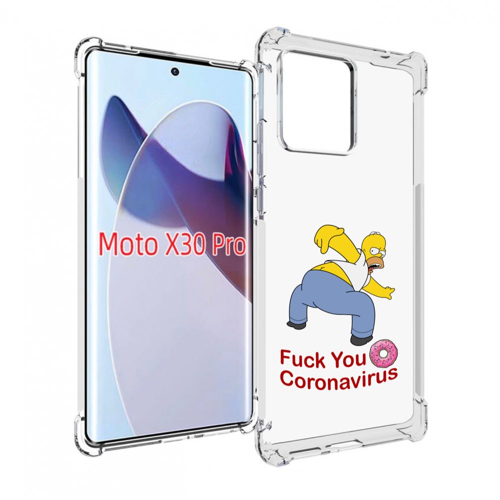 

Чехол MyPads корона-уходи для Motorola Moto X30 Pro, Прозрачный, Tocco