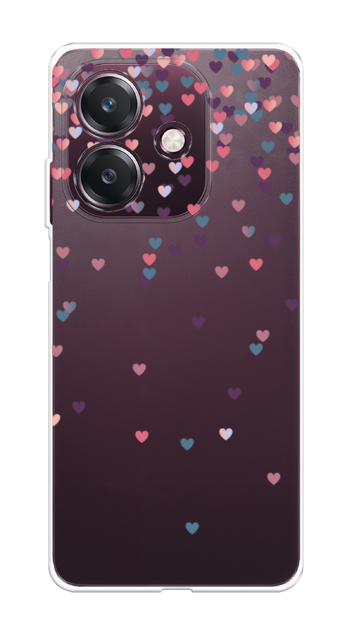 

Чехол на Oppo A3 "Посыпка сердечки", Розовый;фиолетовый, 2518650-1
