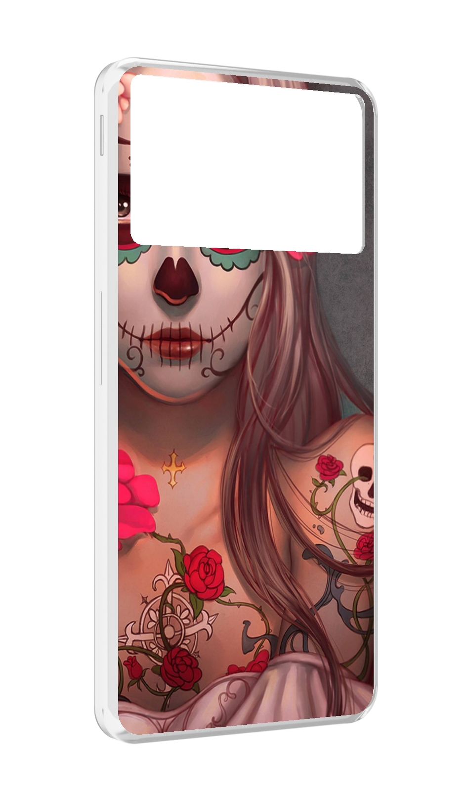 

Чехол MyPads девочка в рисунках для ZTE Nubia Z40S Pro, Прозрачный, Tocco