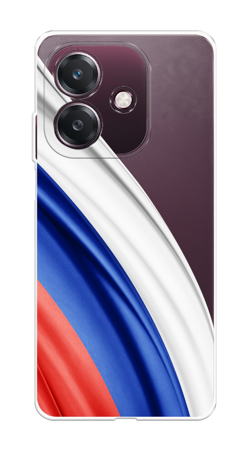 

Чехол на Oppo A3 "Флаг России уголок", Белый;синий;красный;прозрачный, 2518650-1