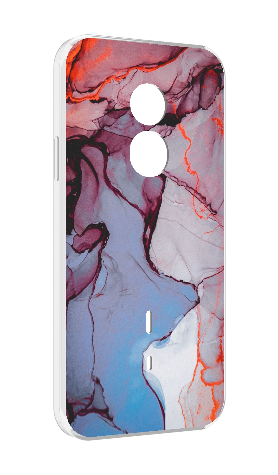 

Чехол MyPads мраморный рисунок для Doogee S51, Прозрачный, Tocco