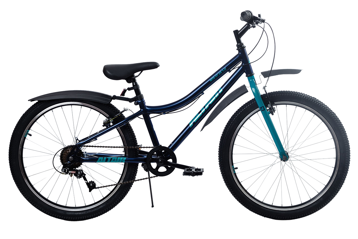 фото Велосипед altair mtb ht 24 1.0 2021 12" темно-синий/мятный