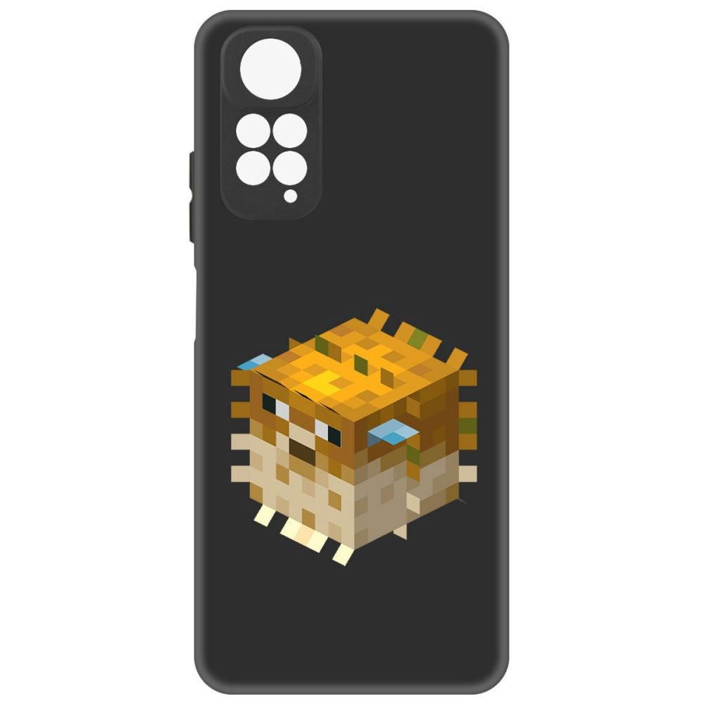 Чехол-накладка Софт Minecraft-Иглобрюх для Xiaomi Redmi Note 11S