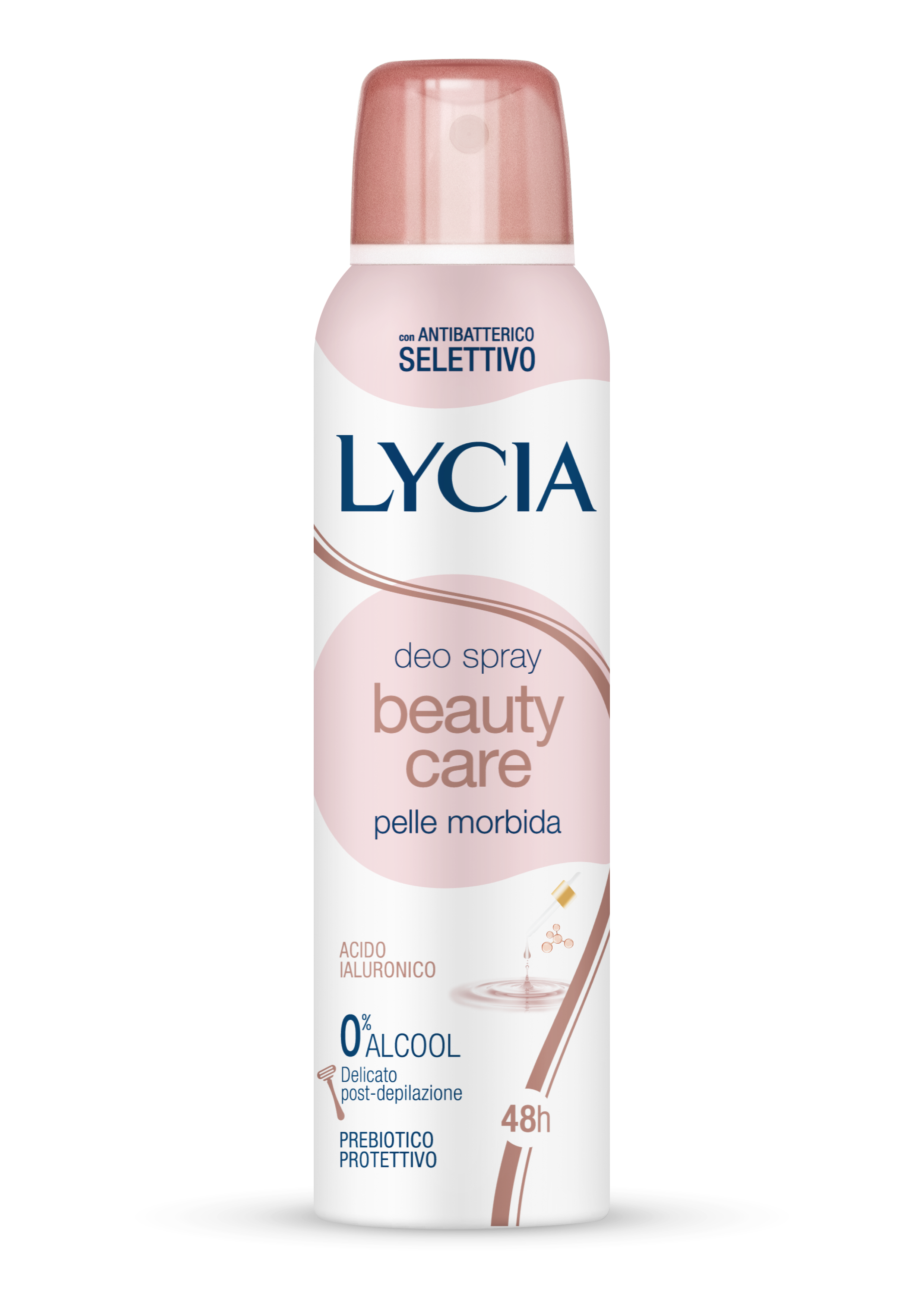 

Дезодорант-аэрозоль женский LYCIA нежная забота, 150 мл, 800804