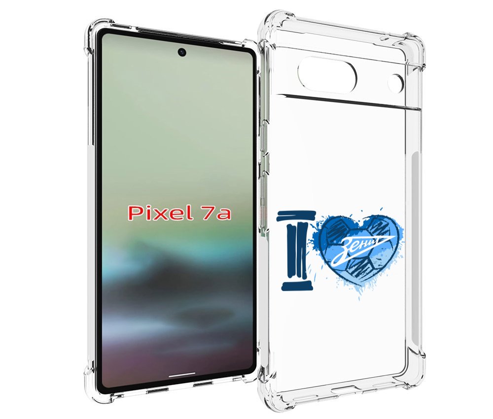

Чехол MyPads ФК я люблю зенит для Google Pixel 7A, Tocco