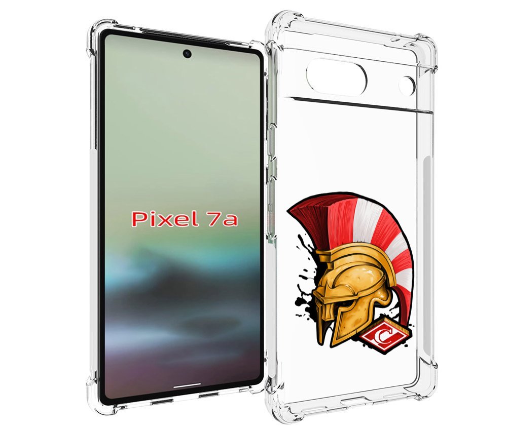 

Чехол MyPads ФК спартак шлем для Google Pixel 7A, Tocco