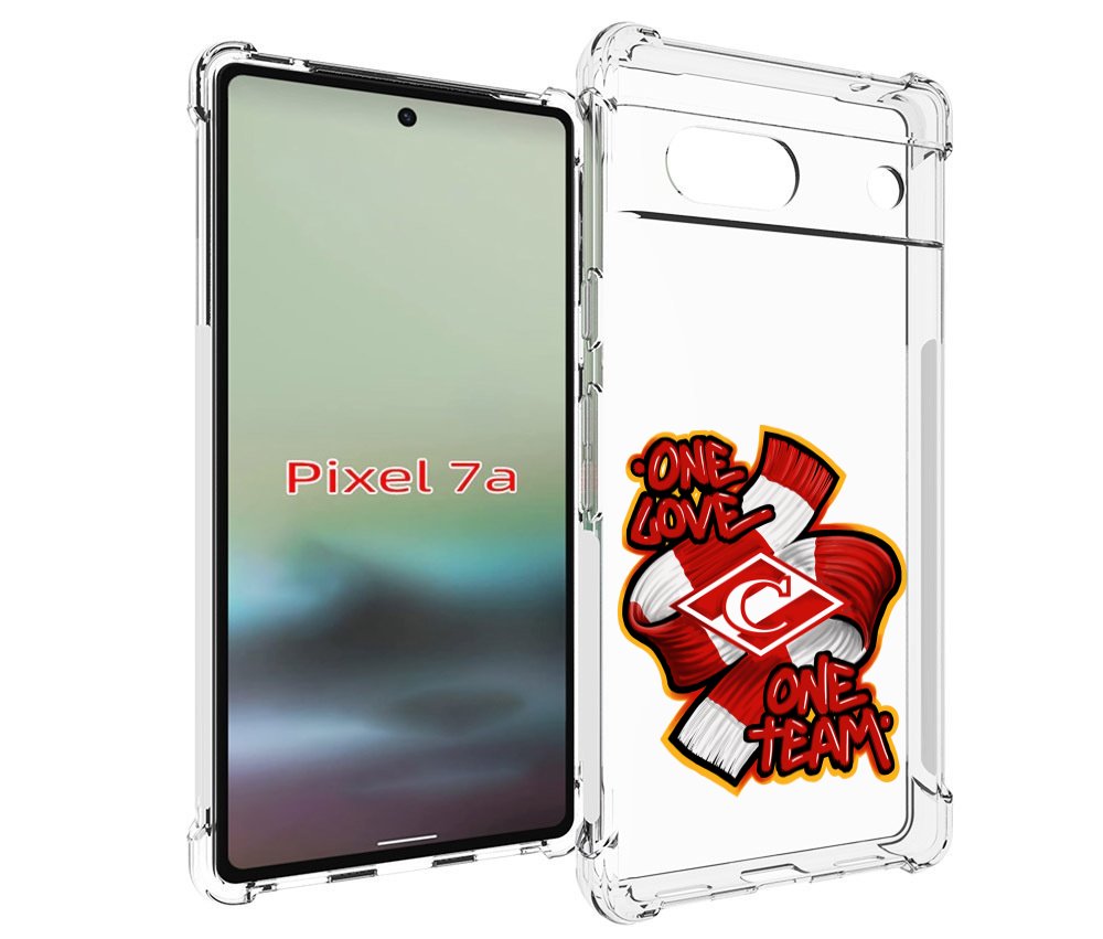 

Чехол MyPads ФК спарак 1 любовь для Google Pixel 7A, Tocco