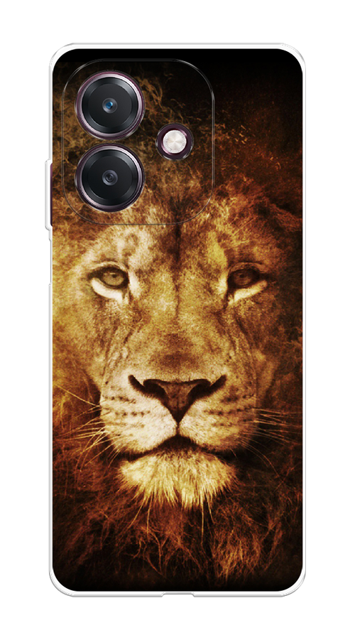 

Чехол на Oppo A3 "Лев", Черный;коричневый;желтый, 2518650-1