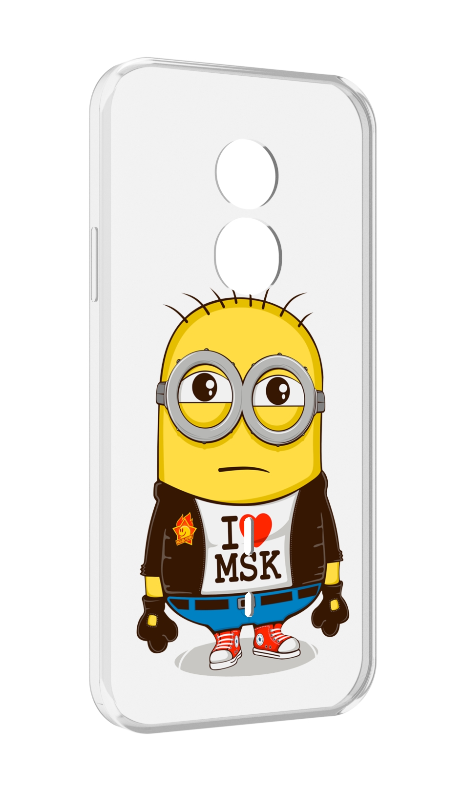 

Чехол MyPads миньон-я-люблю-Мск для Doogee S51, Прозрачный, Tocco