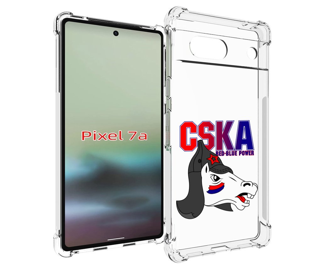 

Чехол MyPads ФК ЦСК лошадка россия для Google Pixel 7A, Tocco