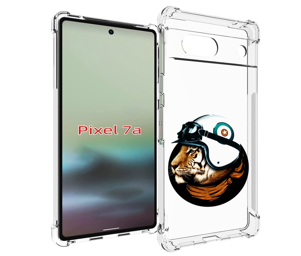 

Чехол MyPads Тигр в шлеме для Google Pixel 7A, Tocco