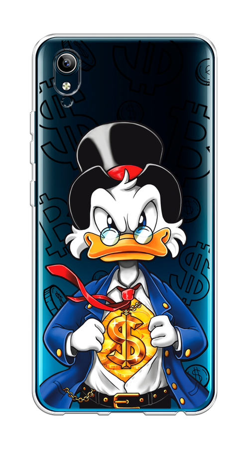 

Чехол на Vivo Y91c/Y1s "Scrooge Goldman", Черный;белый;синий, 263250-1