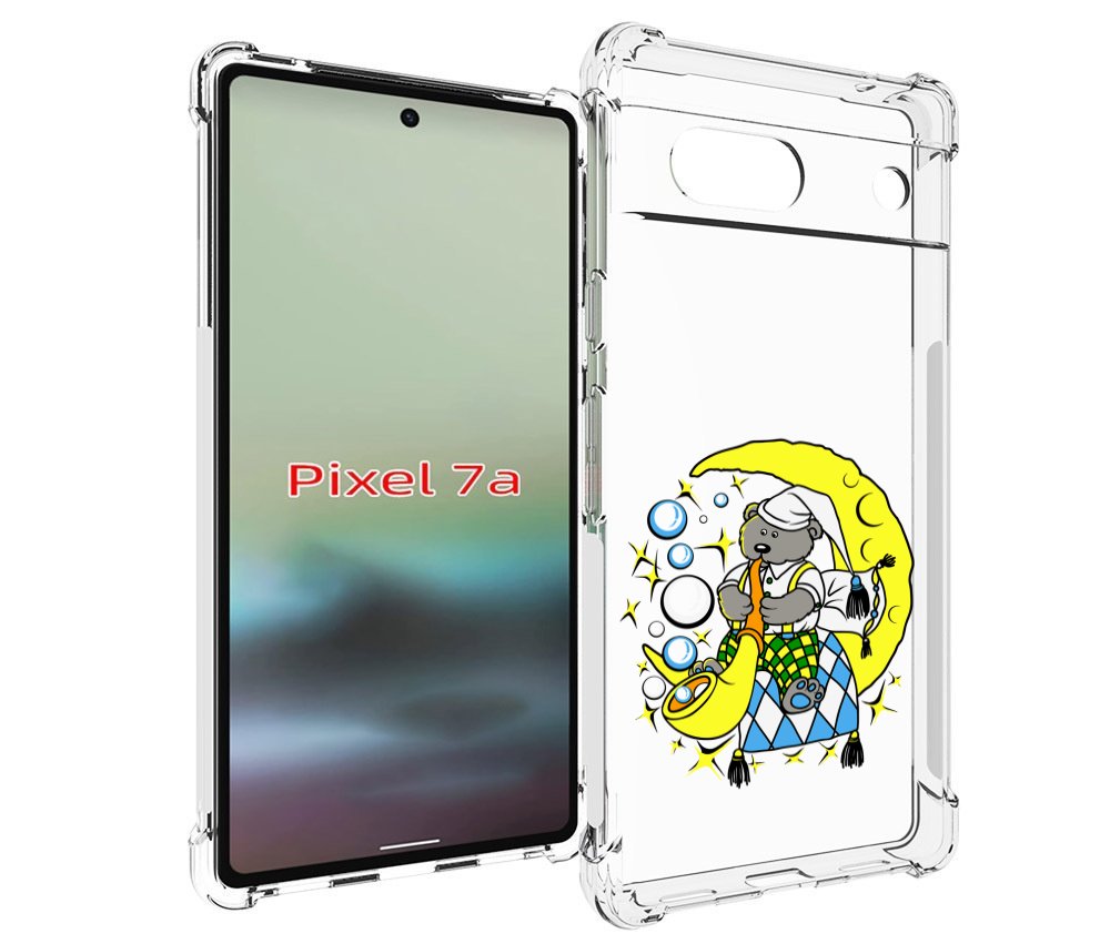 

Чехол MyPads Сырная луна для Google Pixel 7A, Tocco