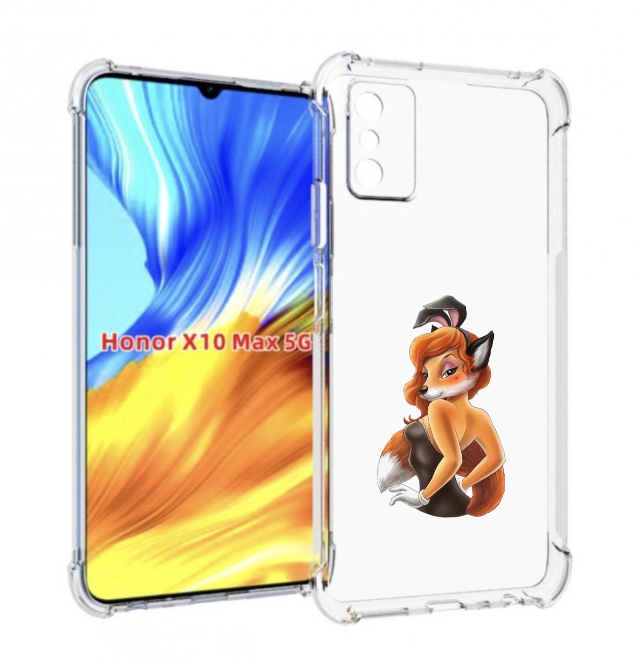 

Чехол MyPads баронесса для Honor X10 Max, Прозрачный, Tocco