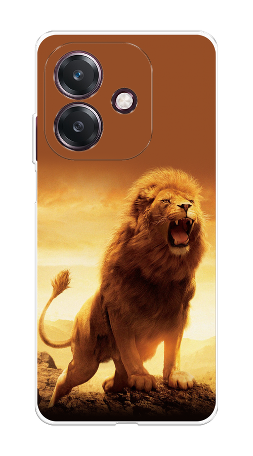 

Чехол на Oppo A3 "Львиный рык", Коричневый;желтый;оранжевый, 2518650-1