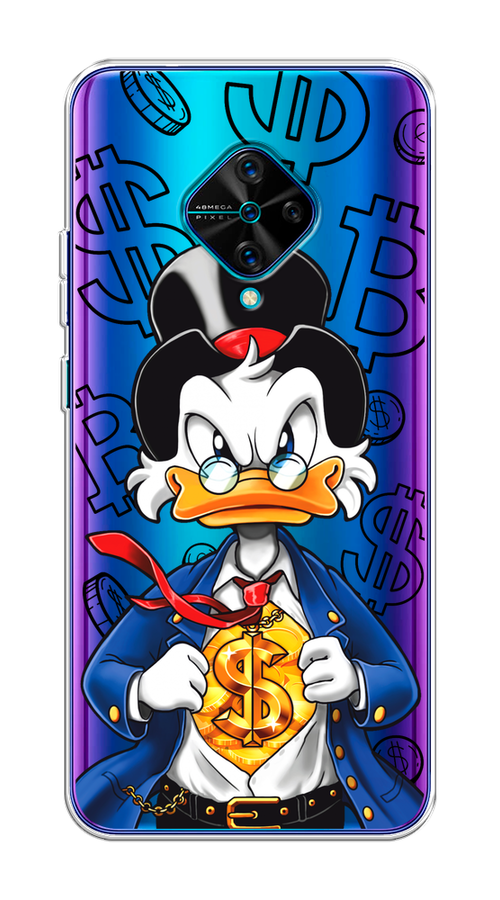 

Чехол на Vivo V17/Y9s "Scrooge Goldman", Черный;белый;синий, 262450-1