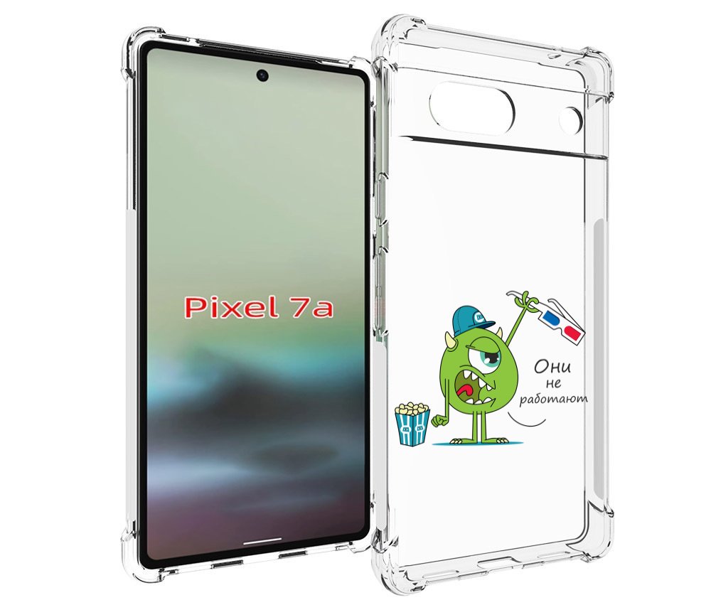 

Чехол MyPads Очки не работают для Google Pixel 7A, Tocco