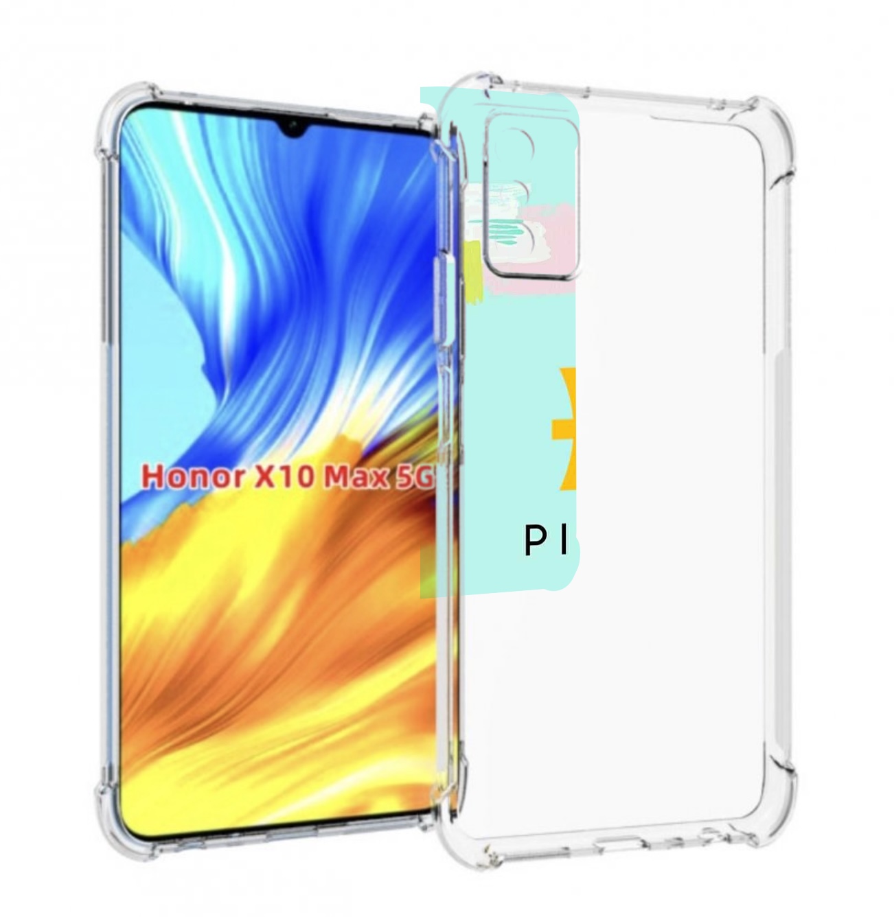 

Чехол MyPads знак-зодиака-рыбы-2 для Honor X10 Max, Прозрачный, Tocco