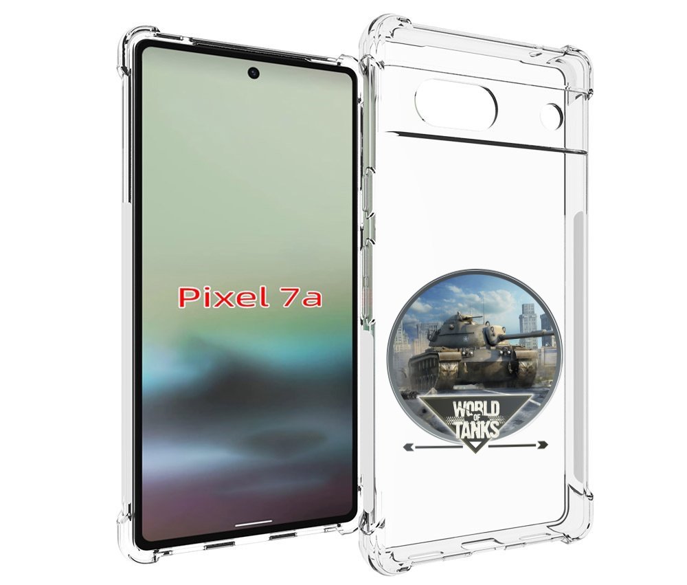 

Чехол MyPads Мир танков для Google Pixel 7A, Tocco