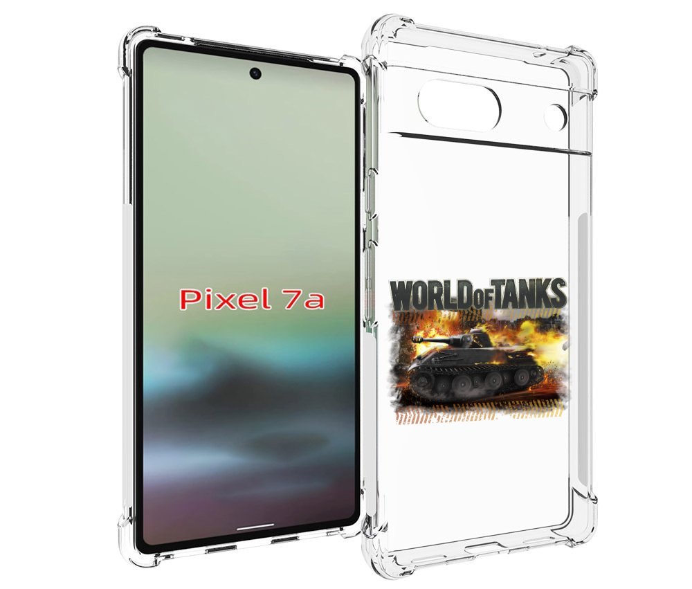 

Чехол MyPads Мир танков-2 для Google Pixel 7A, Tocco